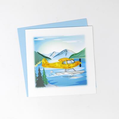 Notecard- Float Plane