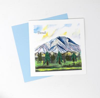 Notecard- Denali Mountain