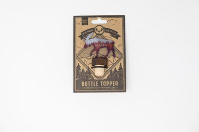 Bottle Topper - Moose W/ak
