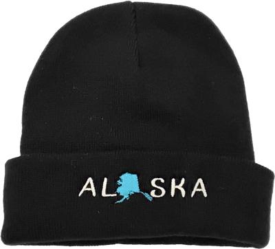 Promo Knit Hat- Alaska Map