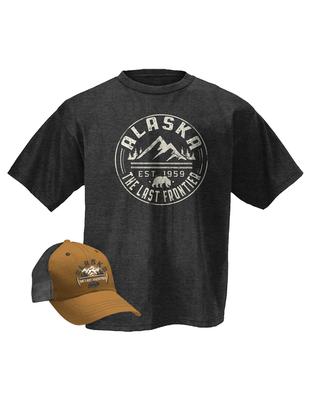 Hat/tee - Bottle Cap Mtn Grizzly Ak